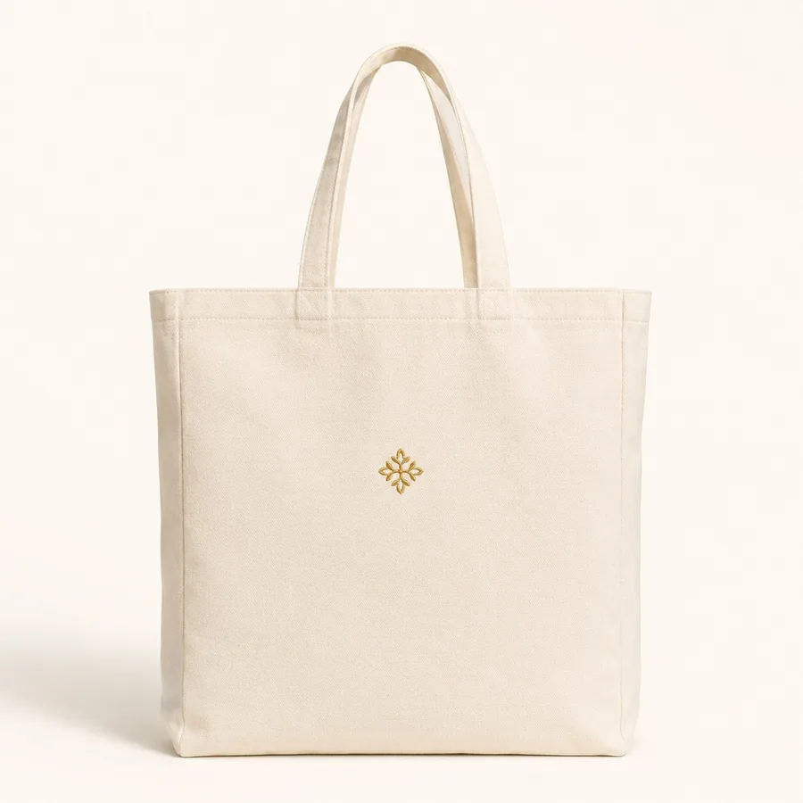 Bestickte Tote Bag